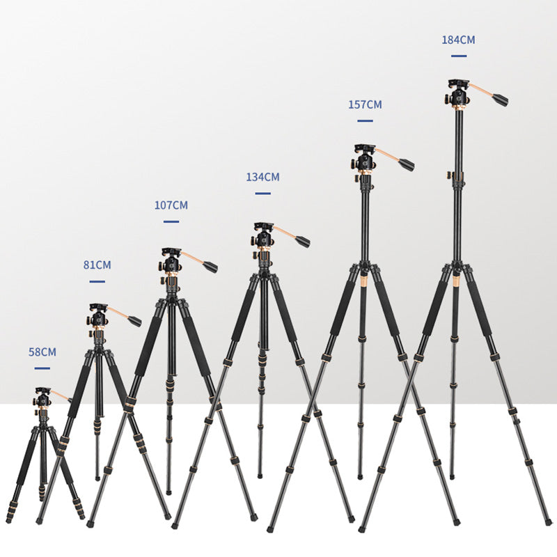 QINGZHUANGSHIDAI Q888 Portable Aluminium Alloy Photography Horizontal Tripod Monopod Stand with Ball Head for DSLR Camera QINGZHUANGSHIDAI Q888 Portable Aluminium Alloy Photography Horizontal Tripod Monopod Stand with Ball Head for DSLR Camera